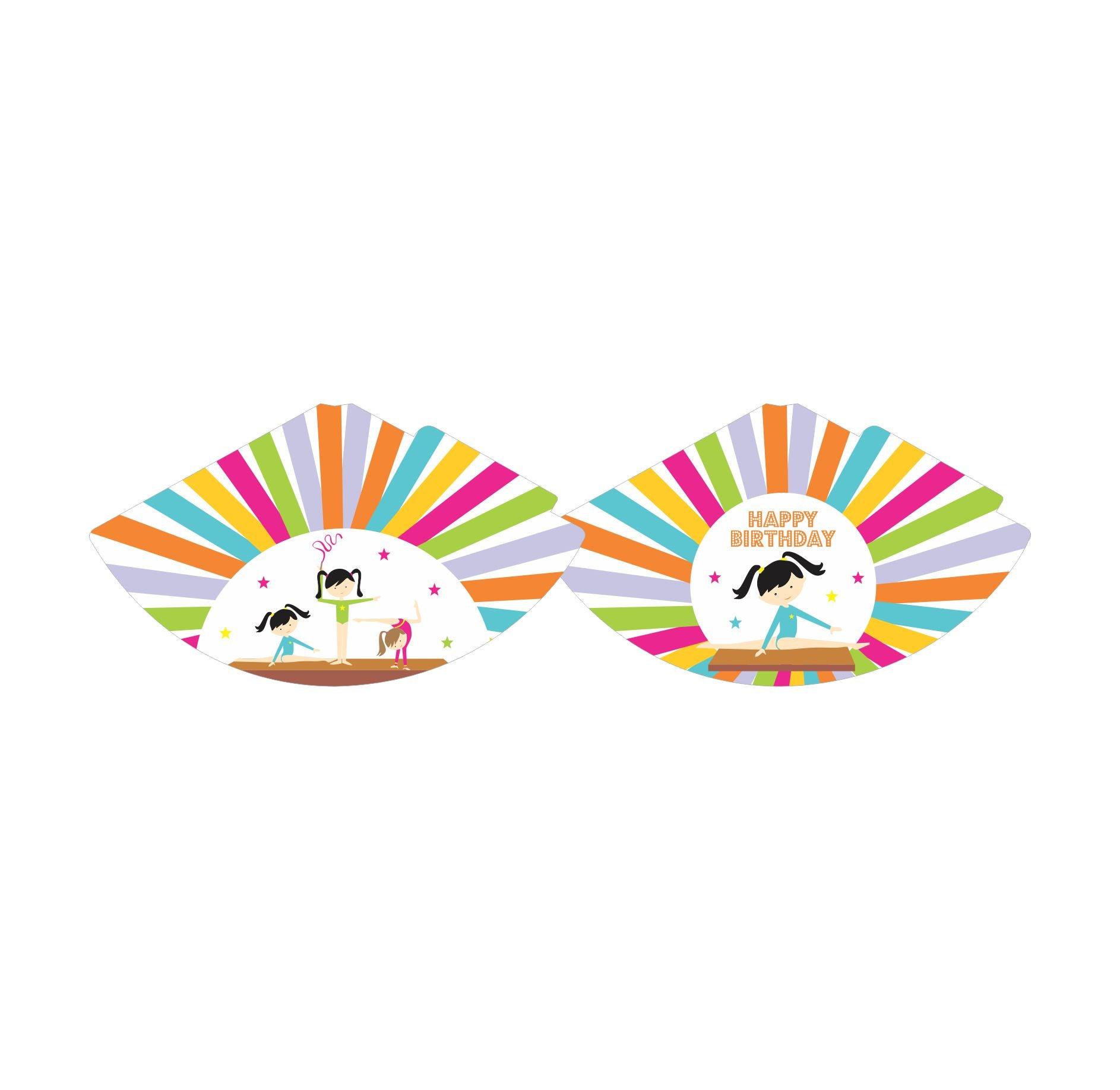 Gymnastics Theme Hats - Pack of 10 THEME PARTIES Pretty UR Party