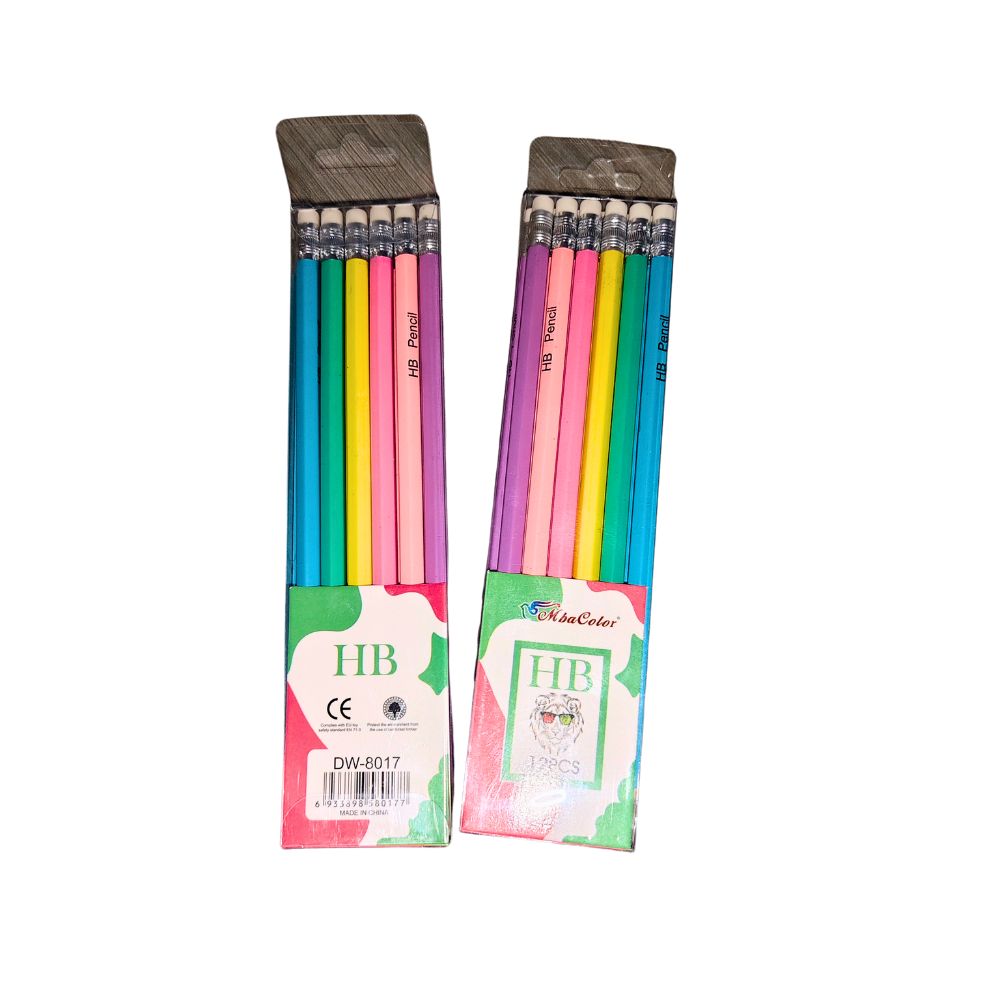 HB Pencils - Set of 12 ALL PARTY SUPPLIES PRETTY UR PARTY
