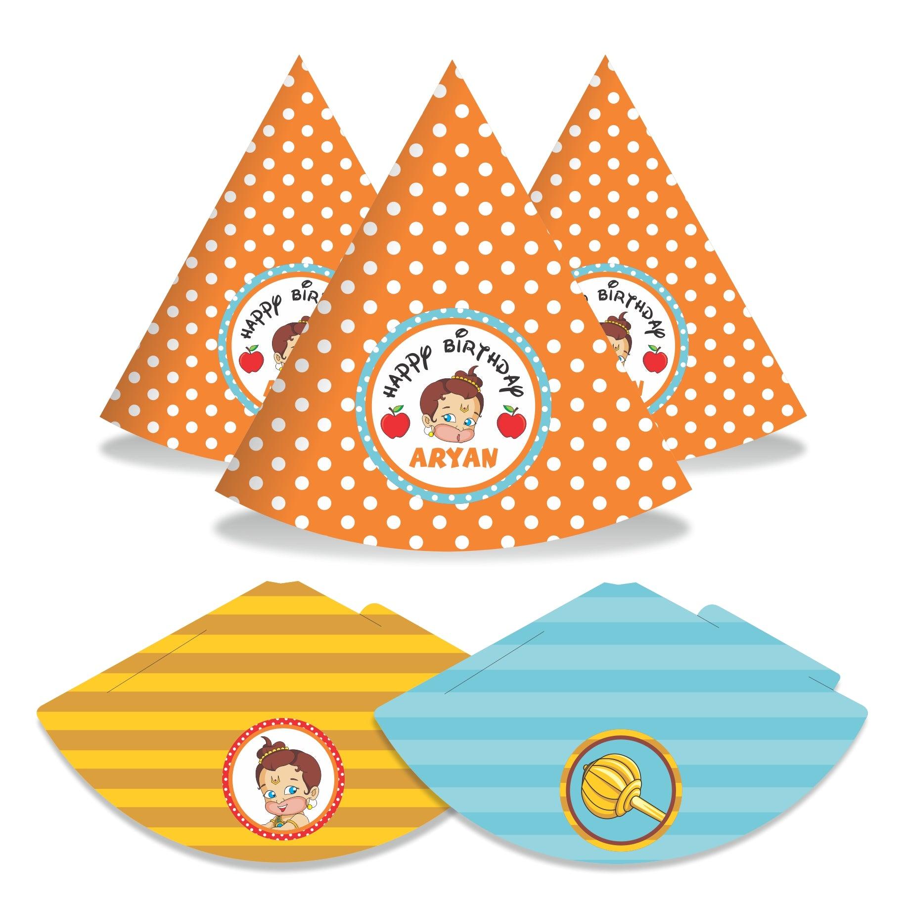 Hanuman Theme Hats - Pack of 10 THEME PARTIES Pretty UR Party