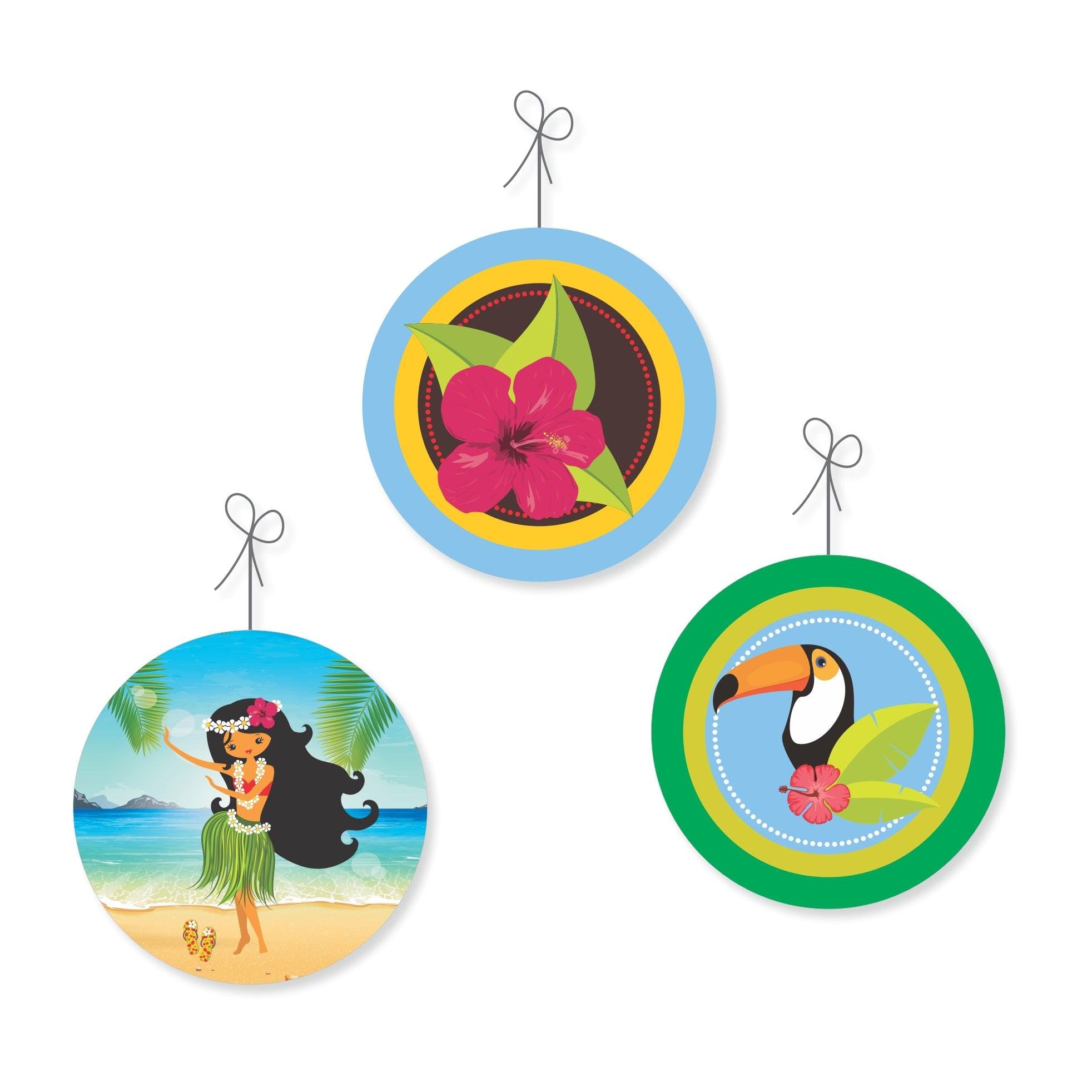 Hawaiian Danglers THEME PARTIES Pretty UR Party