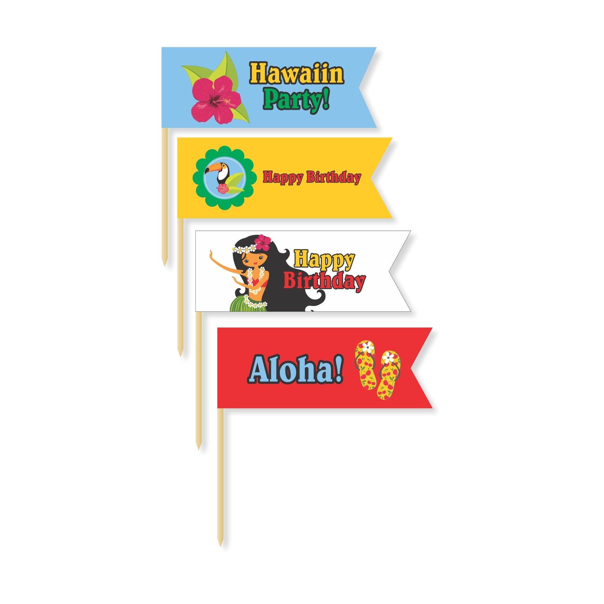 Hawaiian  Picks THEME PARTIES Pretty UR Party
