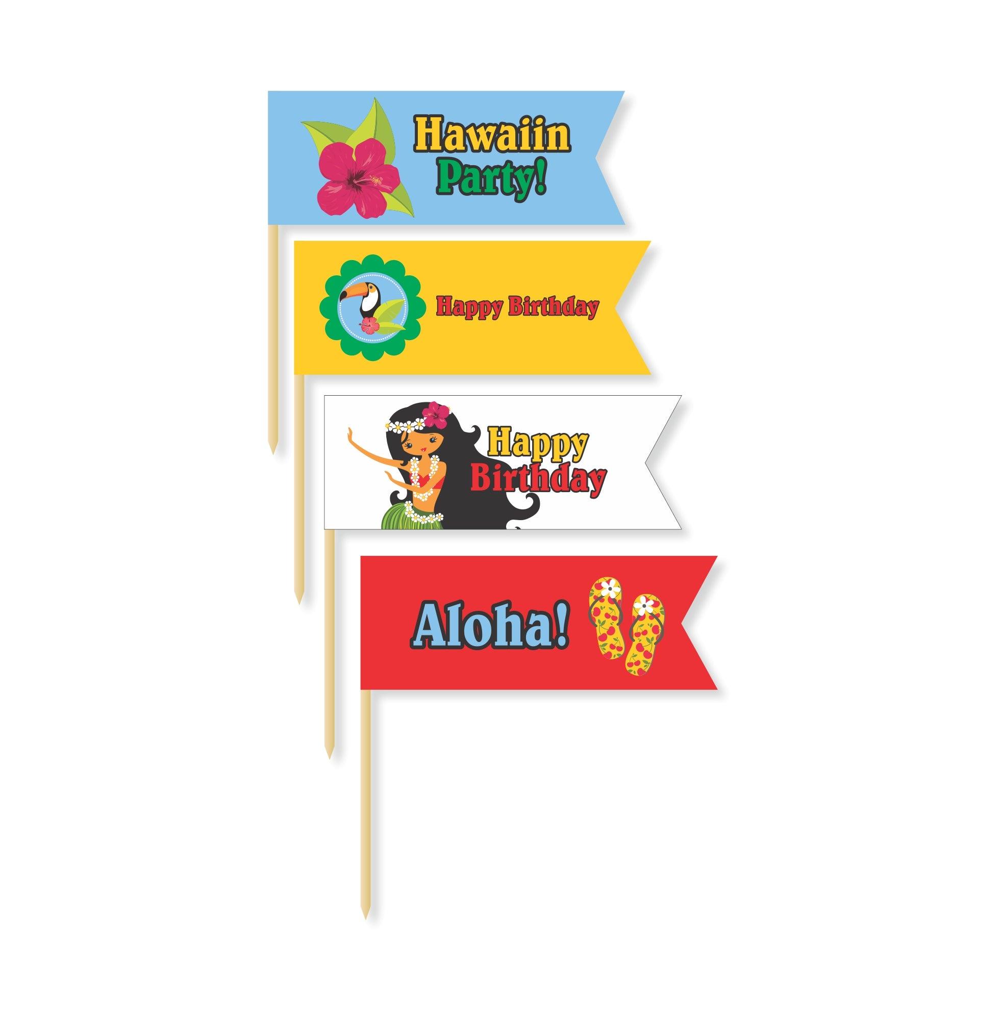 Hawaiian  Picks THEME PARTIES Pretty UR Party