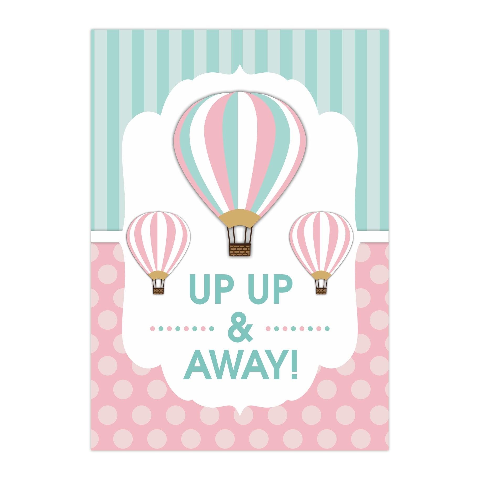 Hot Air Balloon Theme Centerpieces - Pack of 2 THEME PARTIES Pretty UR Party