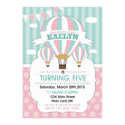 Hot Air Balloon Theme Invitations THEME PARTIES Pretty UR Party