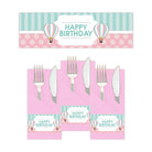Hot Air Balloon Theme Napkin Rings THEME PARTIES Pretty UR Party