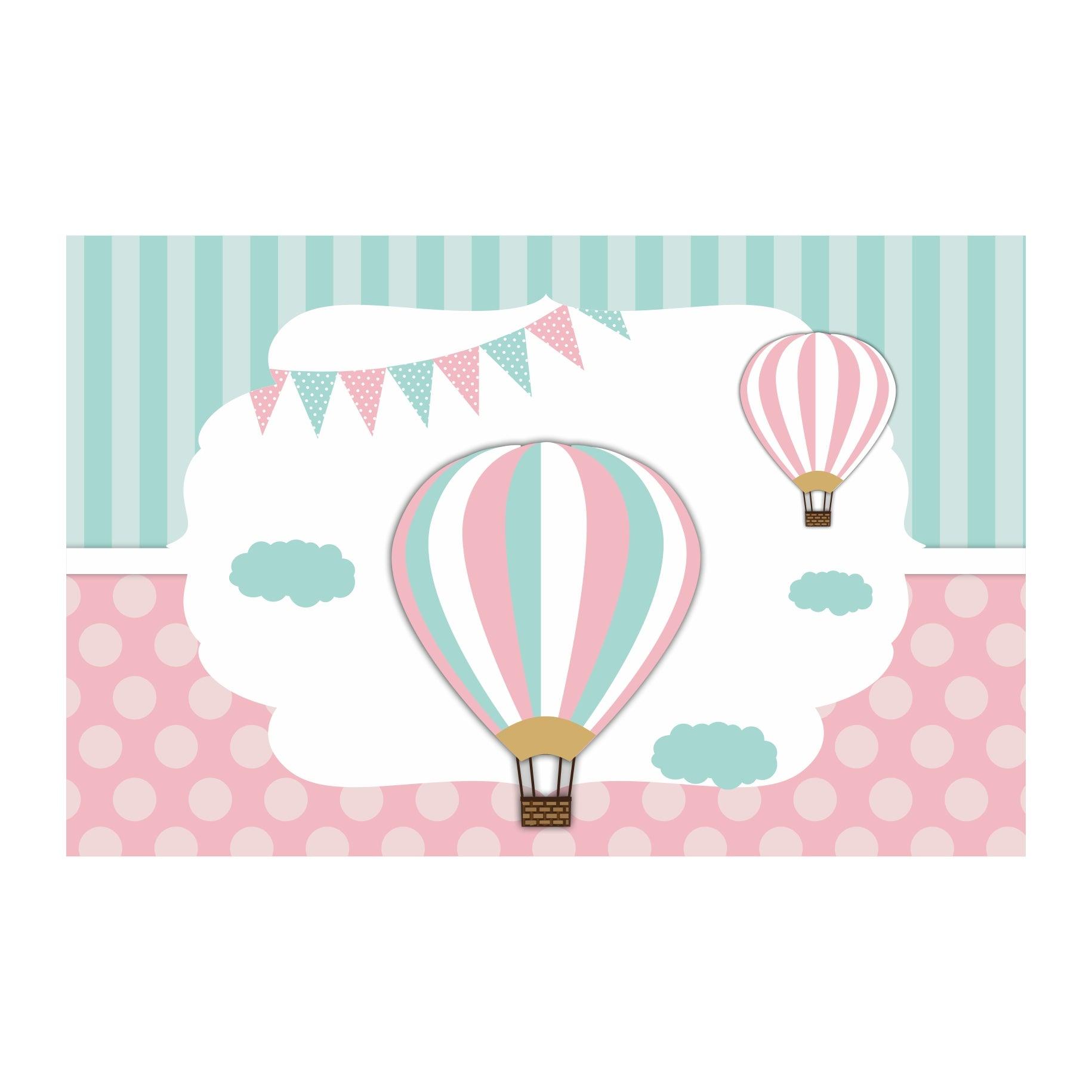 Hot Air Balloon Theme Table Mats THEME PARTIES Pretty UR Party