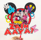 Twins Shaker Cake Topper HANDCRAFTED Pretty UR Party