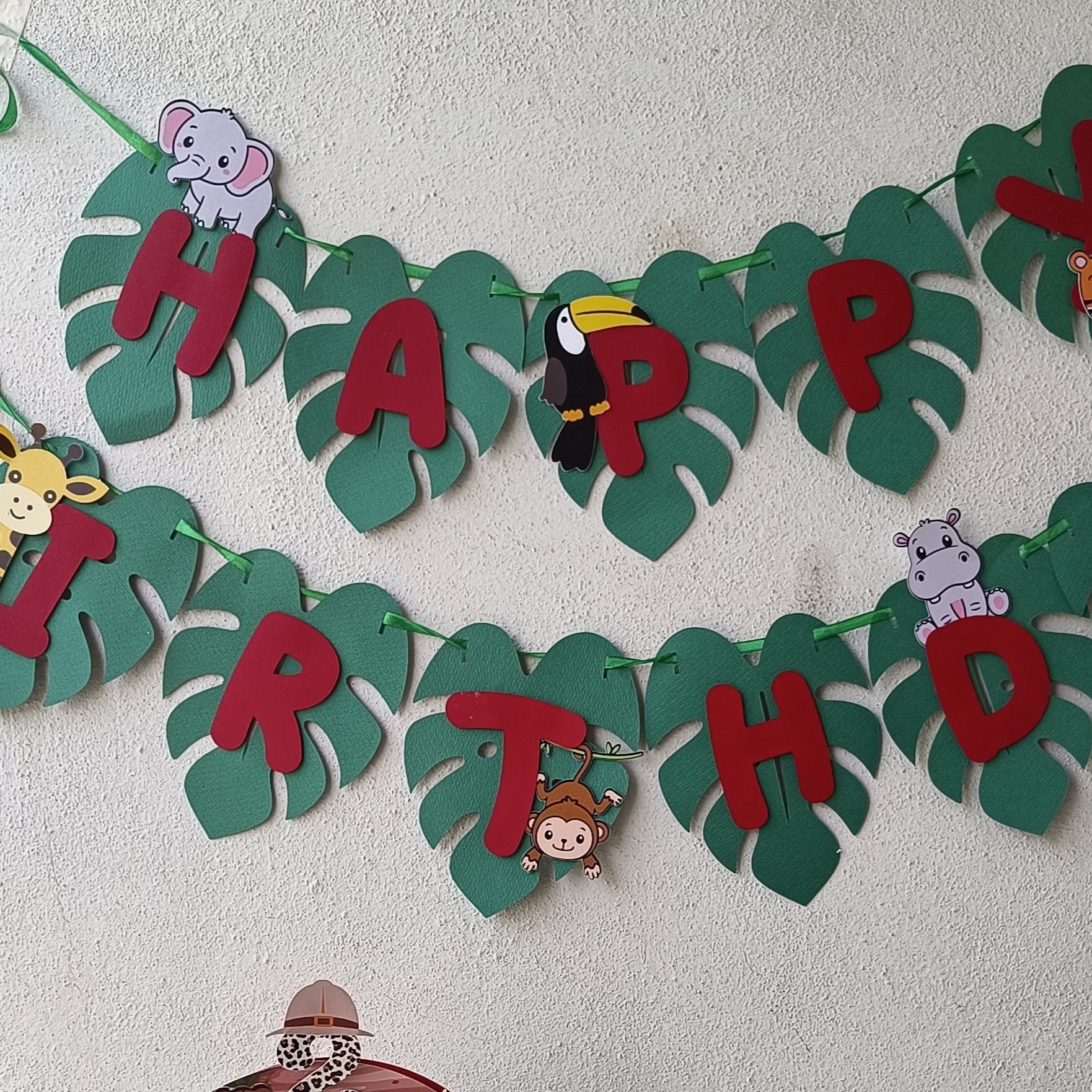 Handcrafted Jungle themed Birthday Party Pack Handcrafted Jungle themed Birthday Party Pack