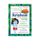 Krishna Theme Invitations ALL PARTY SUPPLIES Pretty UR Party