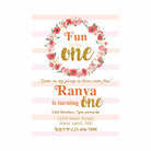 Fun to Be 1 Theme E-Invitations ALL PARTY SUPPLIES Pretty UR Party