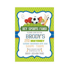 Sports Invitations ALL PARTY SUPPLIES Pretty UR Party