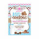 Milk and Cookies Theme Invitations ALL PARTY SUPPLIES Pretty UR Party