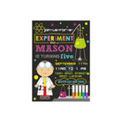 Mad Scientist Theme E-Invitations BIRTHDAYS Pretty UR Party