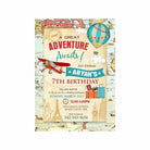 Travel Theme Invitations ALL PARTY SUPPLIES Pretty UR Party