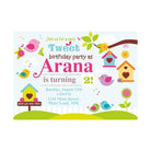 Little Bird Theme Invitations ALL PARTY SUPPLIES Pretty UR Party