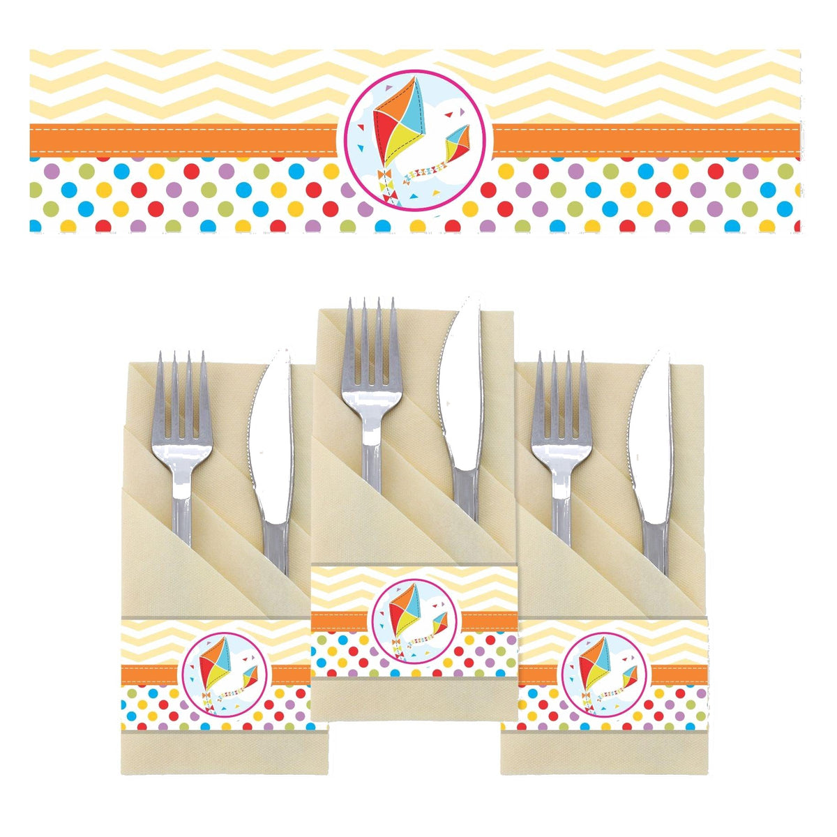 Kites Napkin Rings