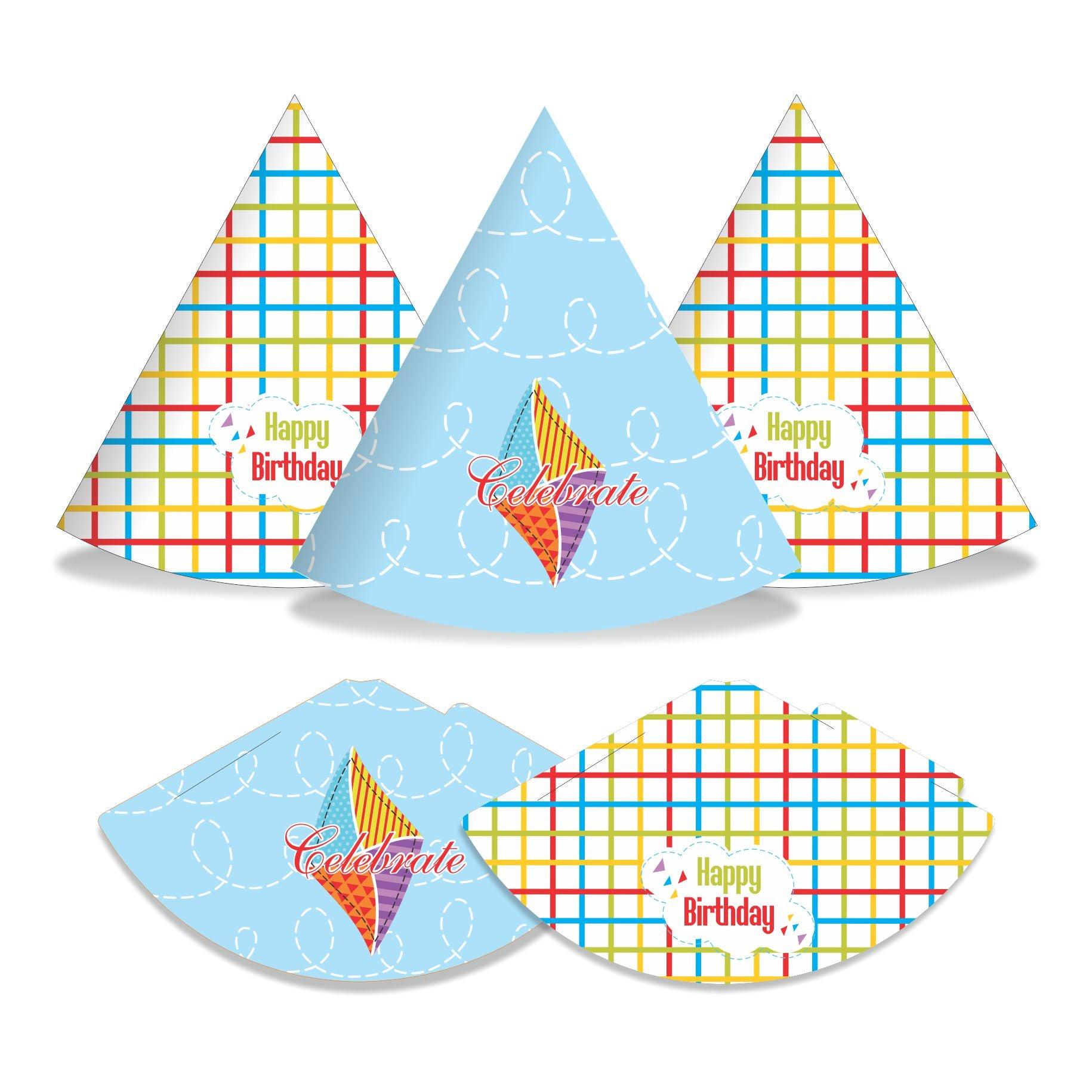 Kites Caps - Pack of 10 THEME PARTIES Pretty UR Party