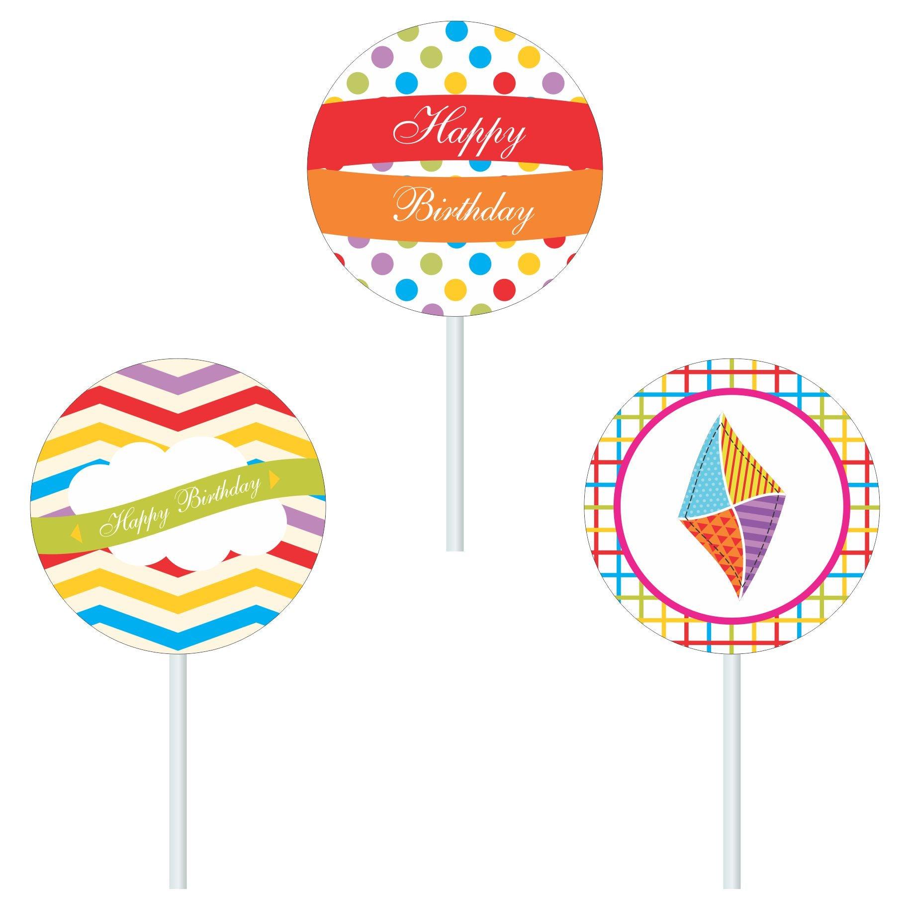 Kites Cupcake / Food Toppers THEME PARTIES Pretty UR Party