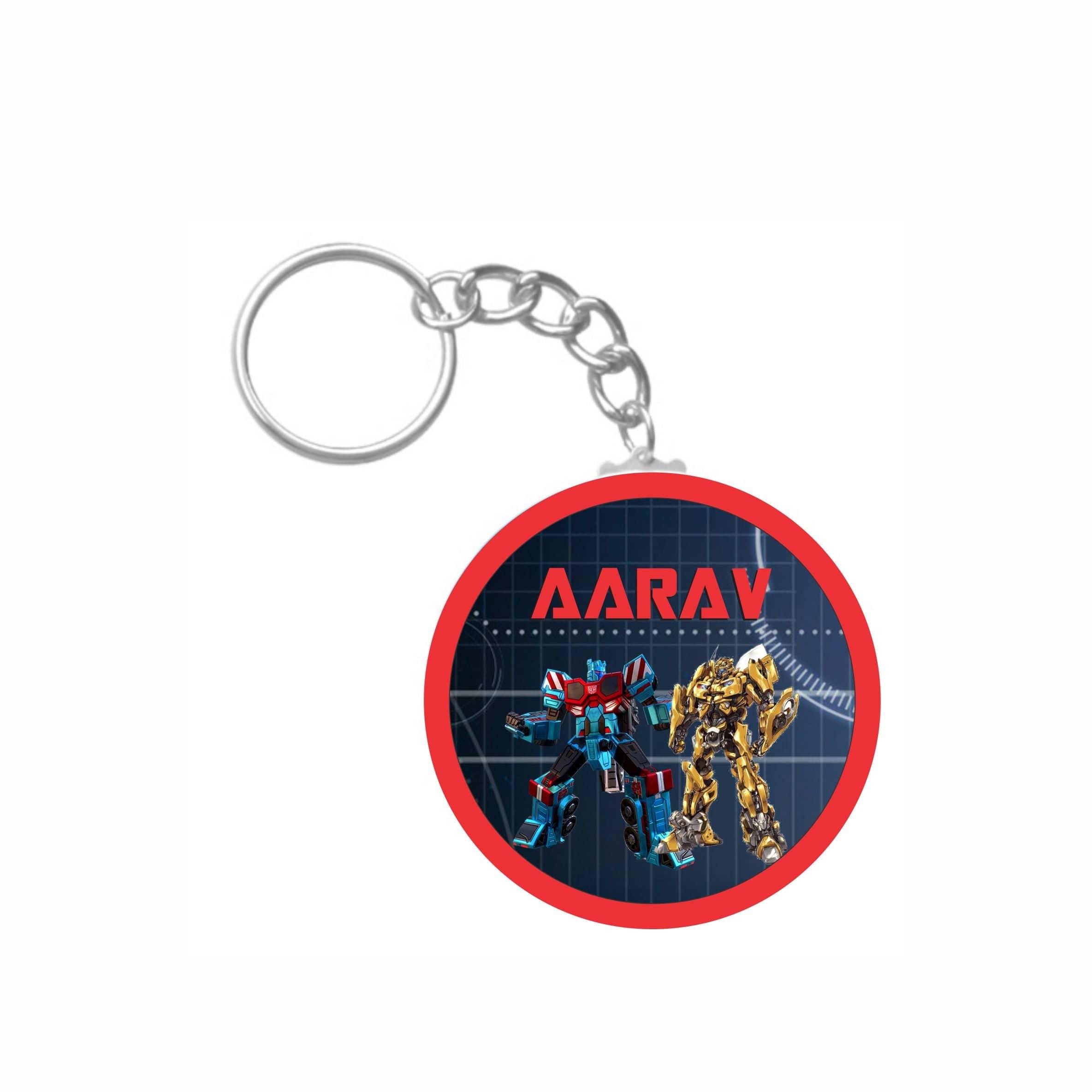 Personalized Transformers Keychain RETURN GIFTS Pretty UR Party