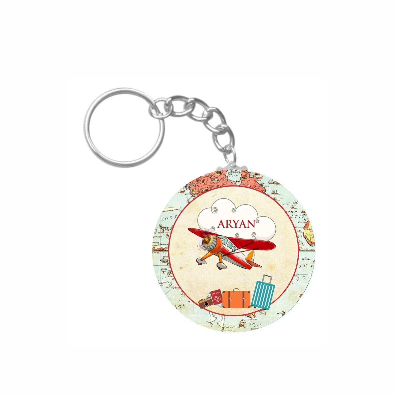 Personalized Travel Keychain THEME PARTIES Pretty UR Party