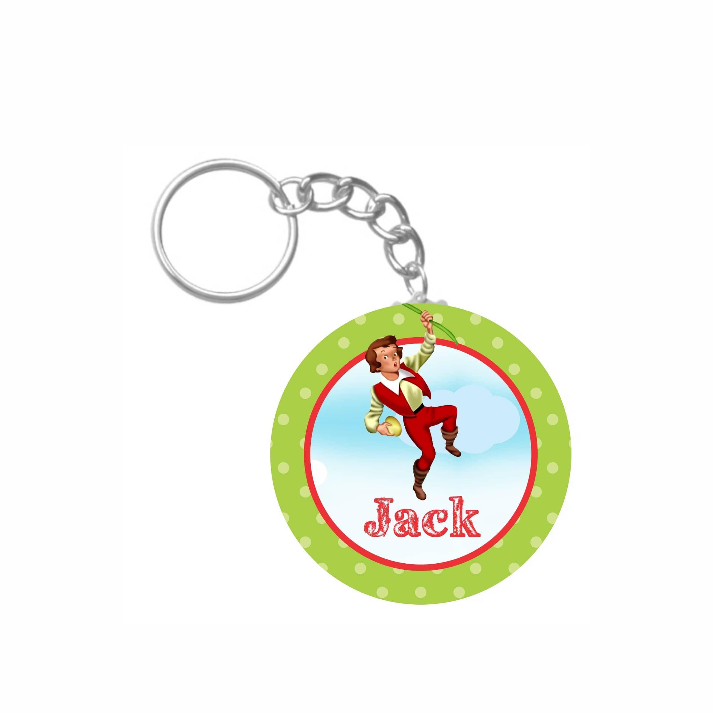 Personalized Jack & The Beanstalk Keychain RETURN GIFTS Pretty UR Party