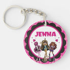 Personalised Monster High Keychain RETURN GIFTS Pretty UR Party