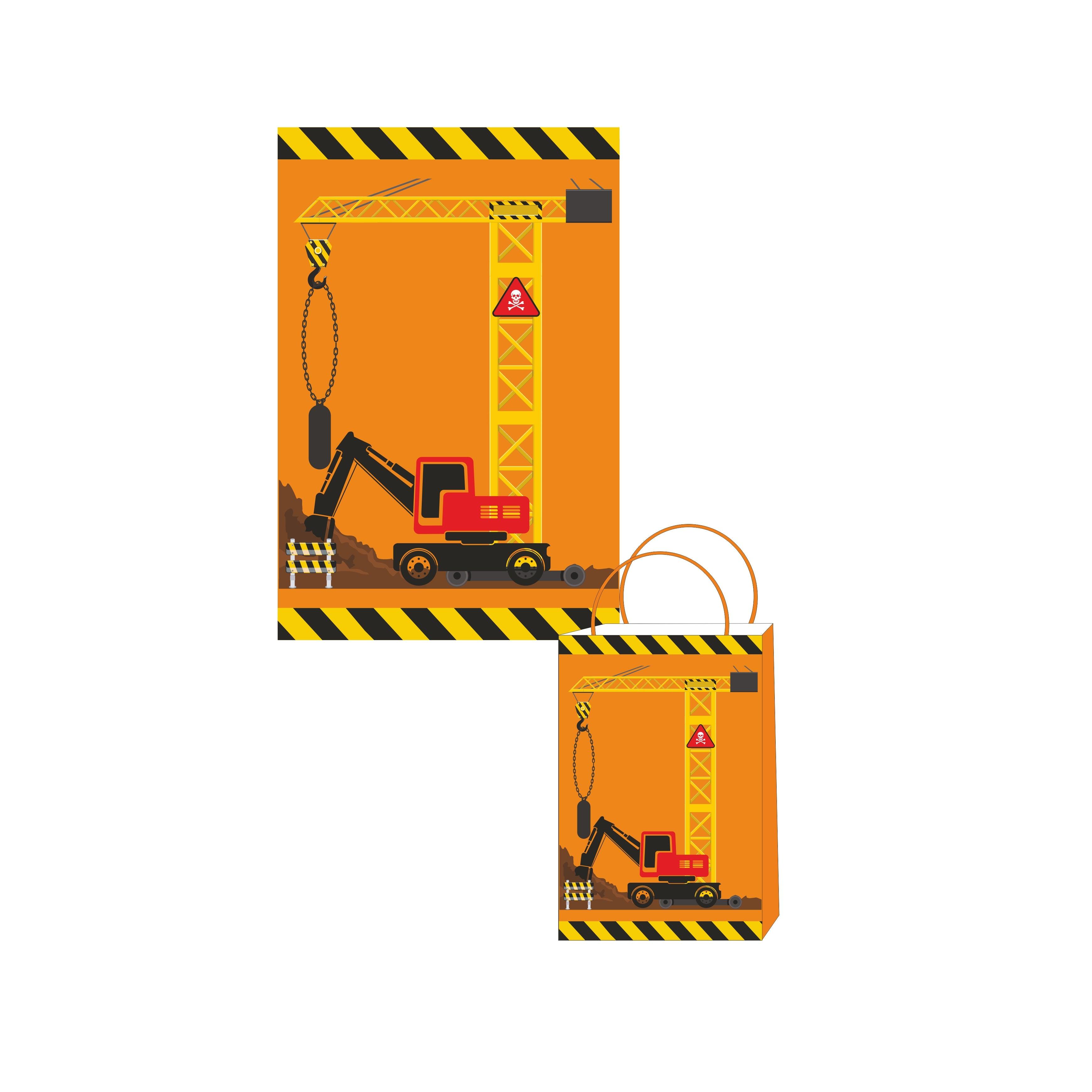 Construction Theme Khoi Bag / Pinata ALL PARTY SUPPLIES Pretty UR Party