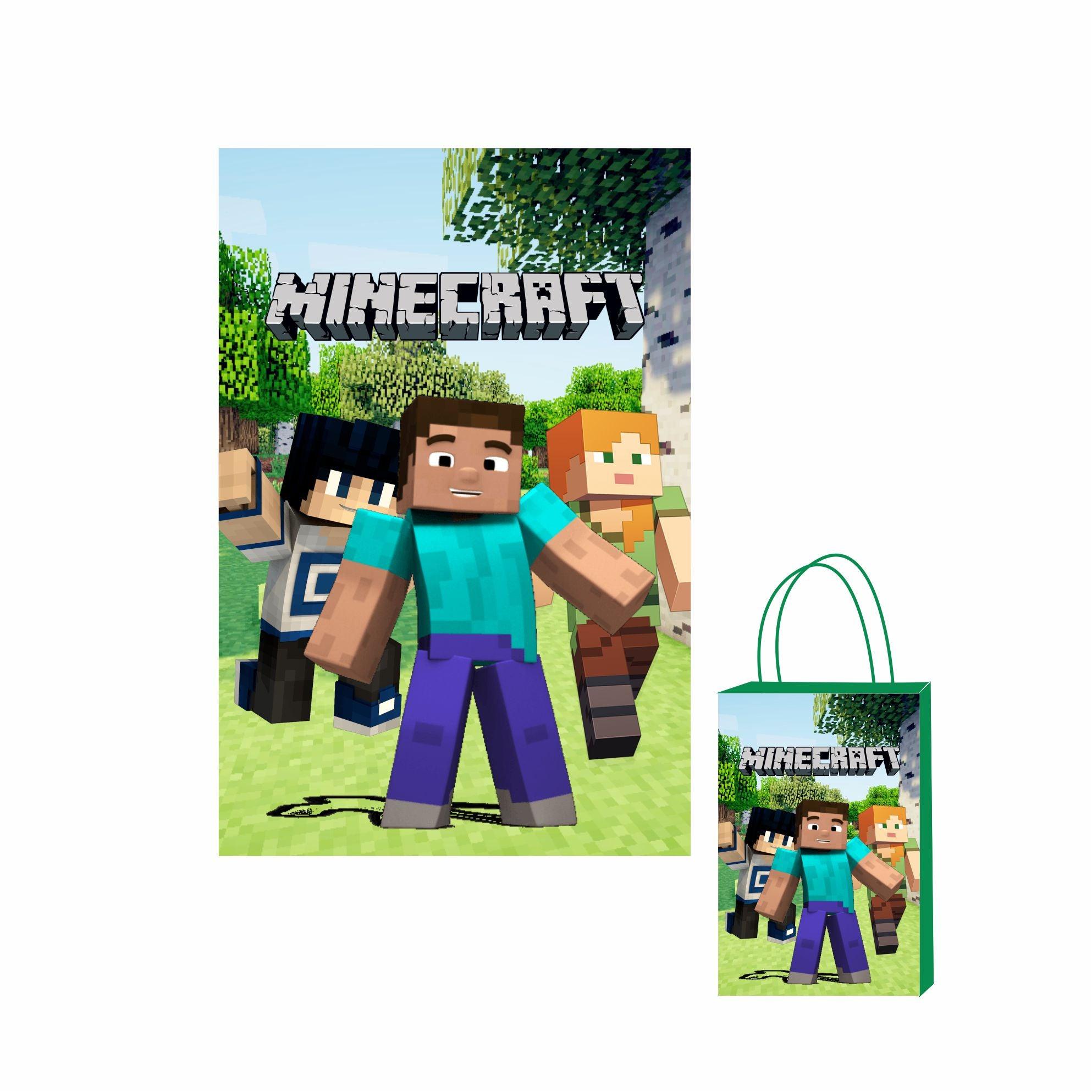 Minecraft Theme Khoi Bag ALL PARTY SUPPLIES Pretty UR Party