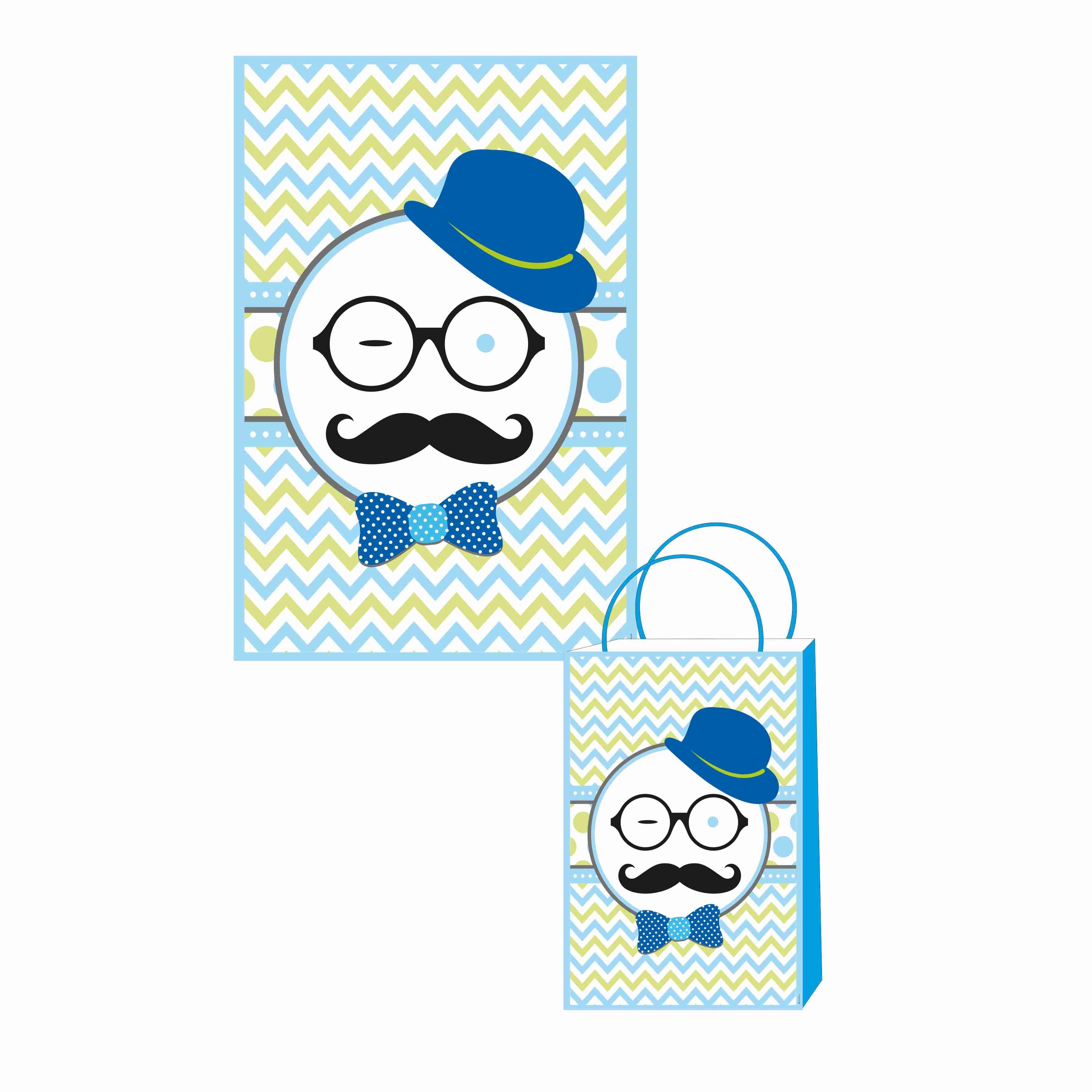 Little Man Theme Khoi Bag / Pinata ALL PARTY SUPPLIES Pretty UR Party