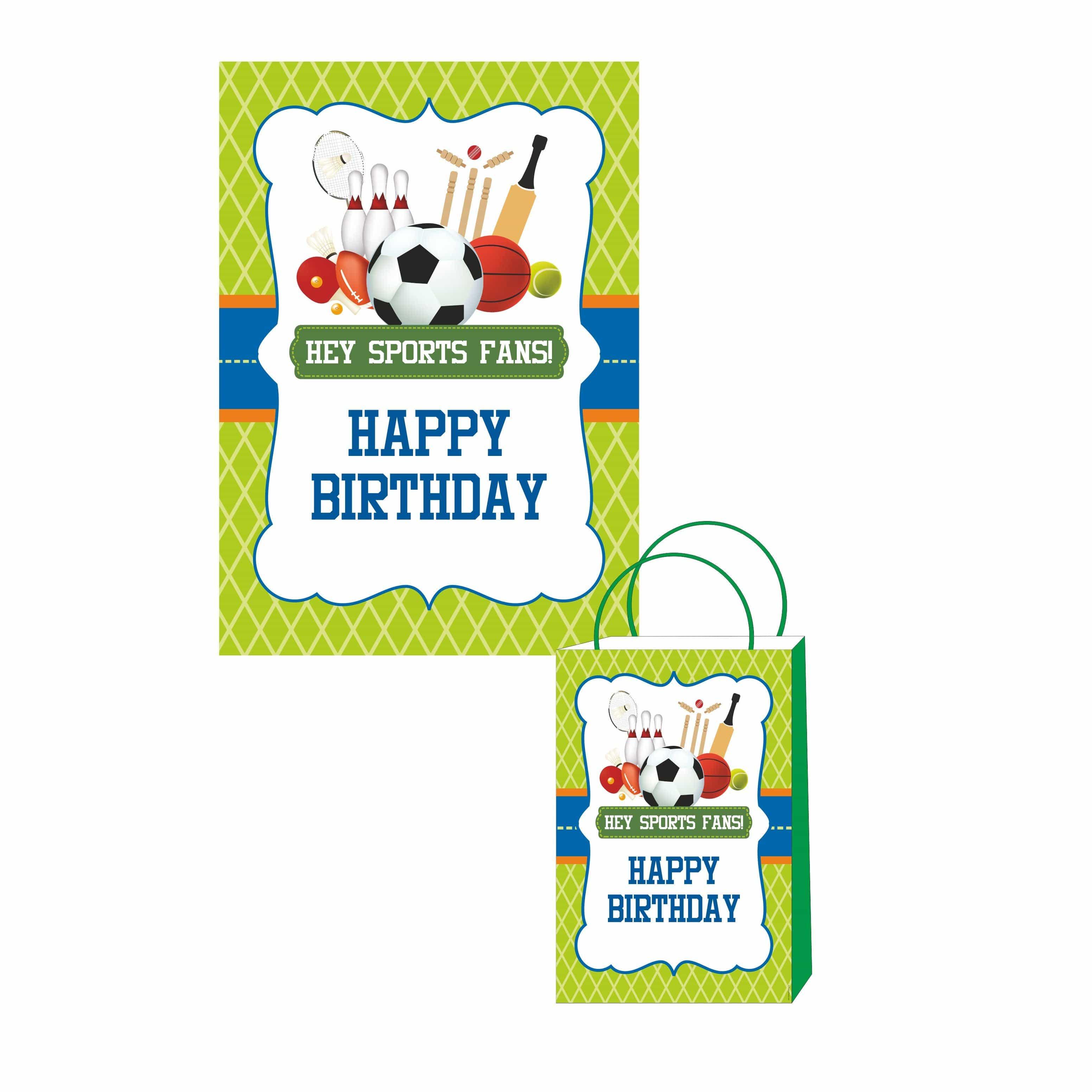 Sports Theme Khoi Bag ALL PARTY SUPPLIES Pretty UR Party