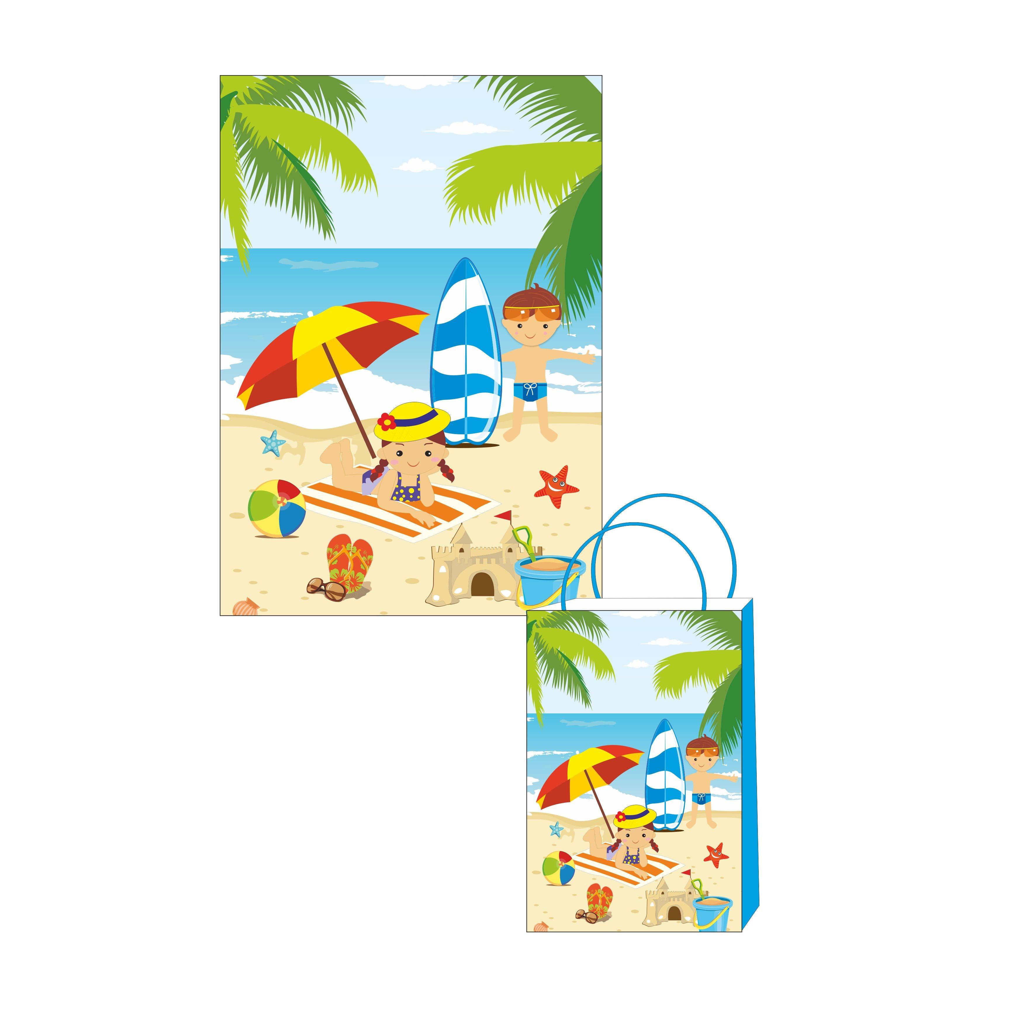 Beach Theme Khoi Bag / Pinata ALL PARTY SUPPLIES Pretty UR Party