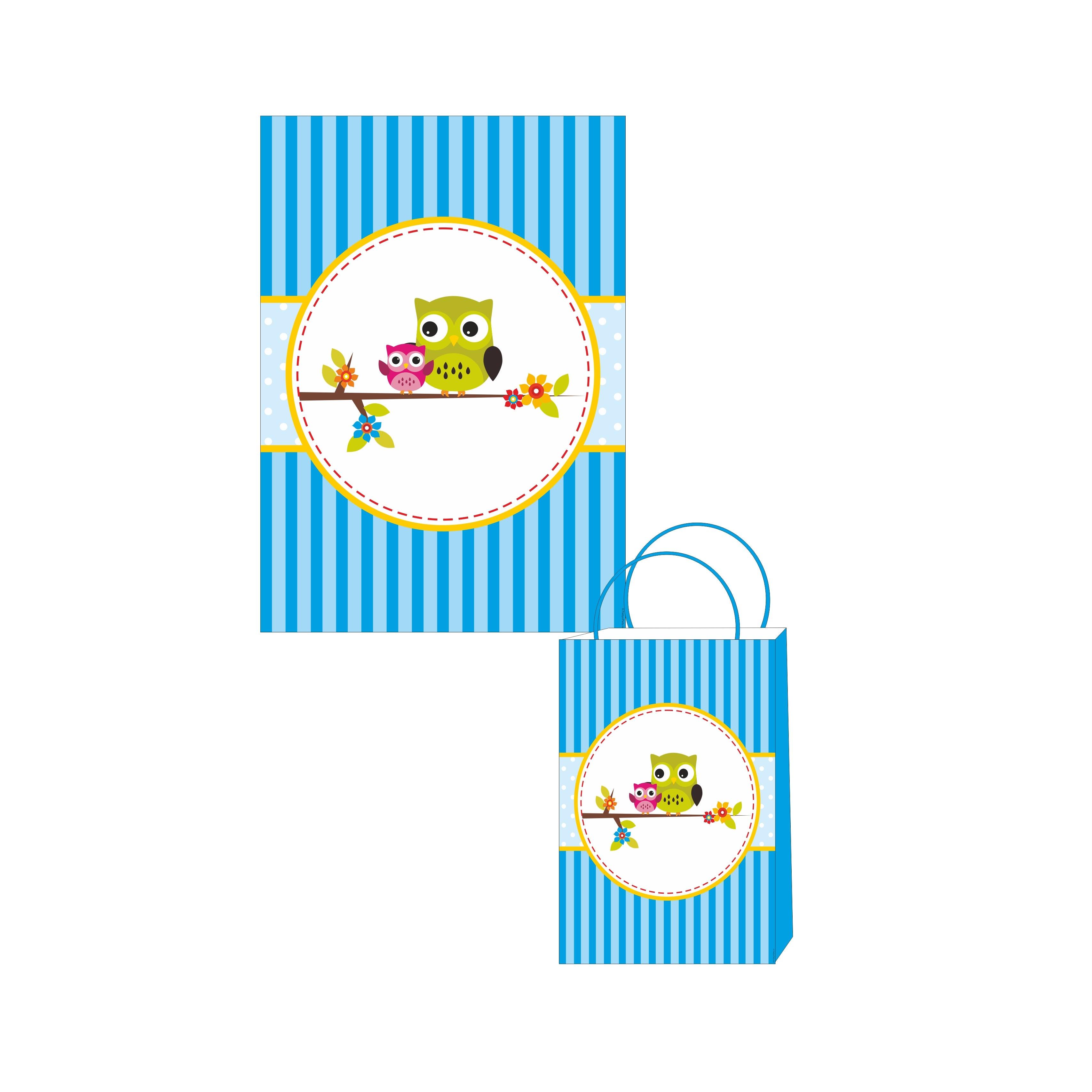 Owl Theme Khoi Bag / Pinata ALL PARTY SUPPLIES Pretty UR Party