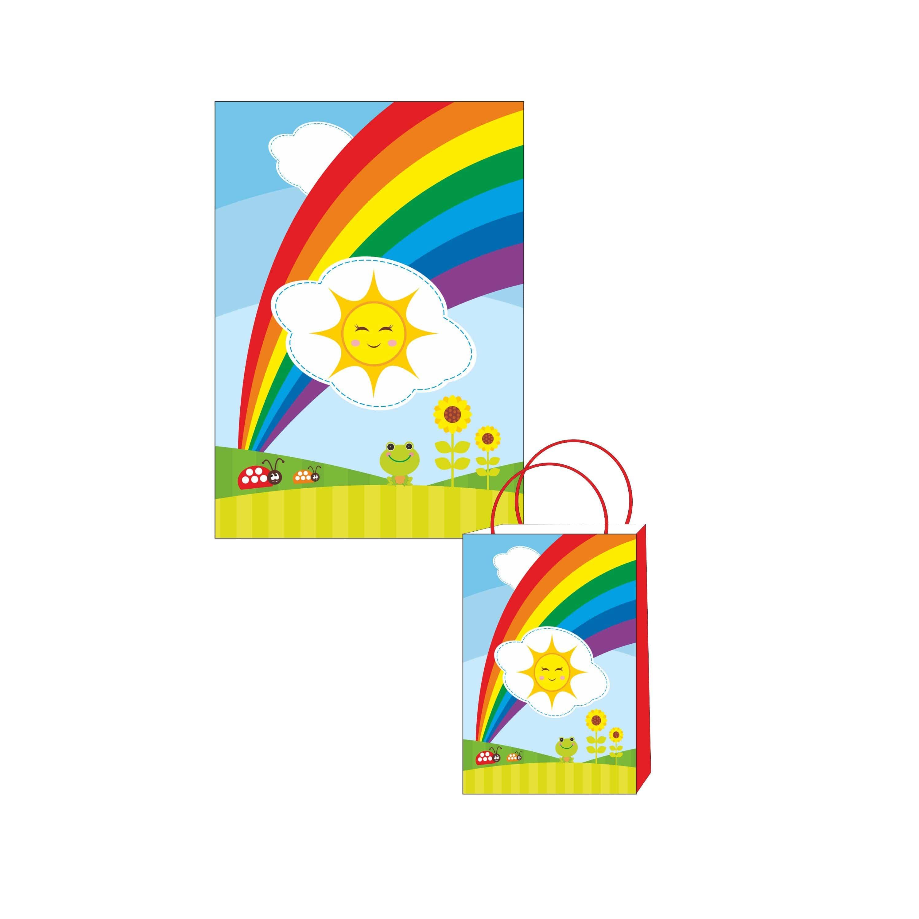 Rainbow Theme Khoi Bag ALL PARTY SUPPLIES Pretty UR Party