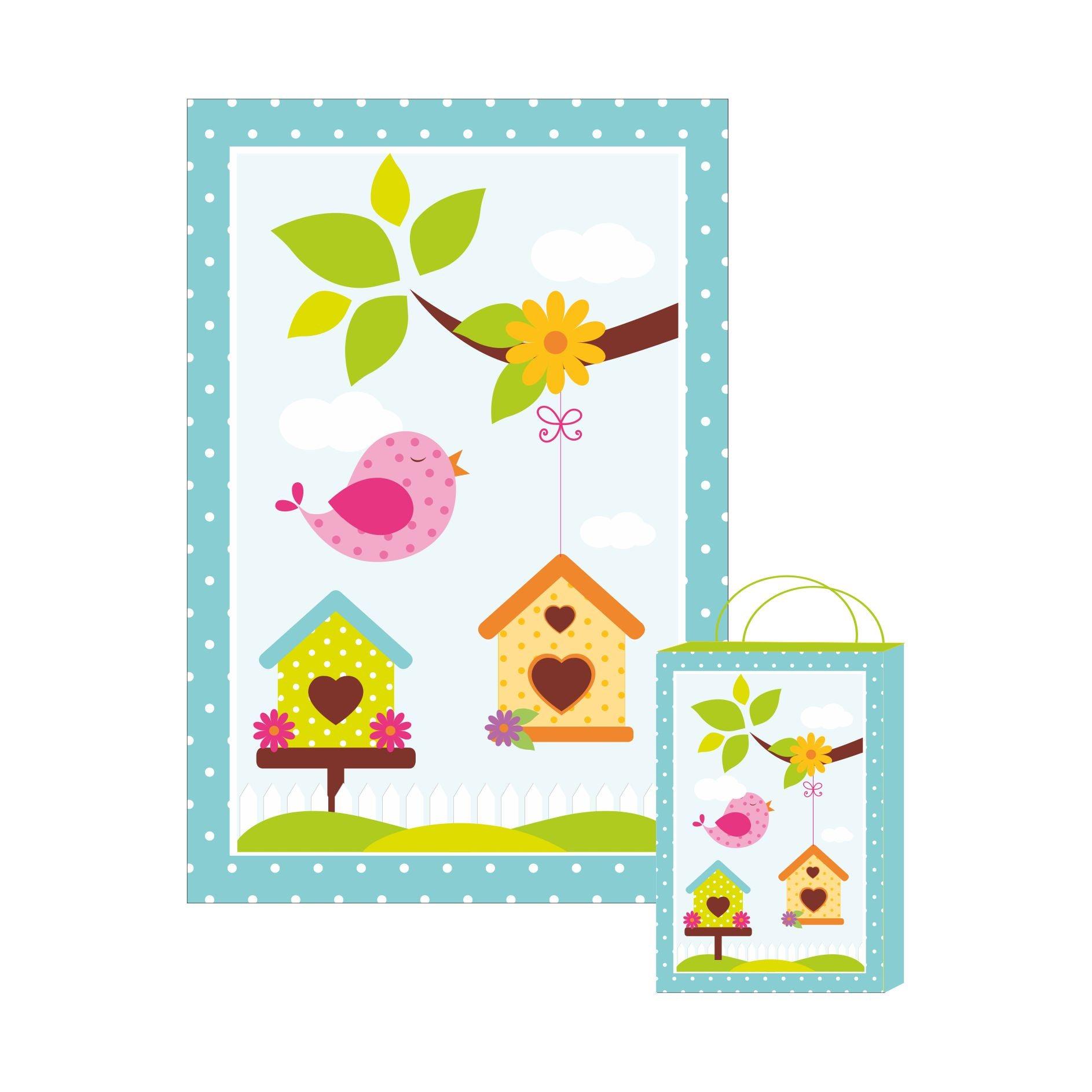 Little Bird Theme Khoi Bag / Pinata ALL PARTY SUPPLIES Pretty UR Party