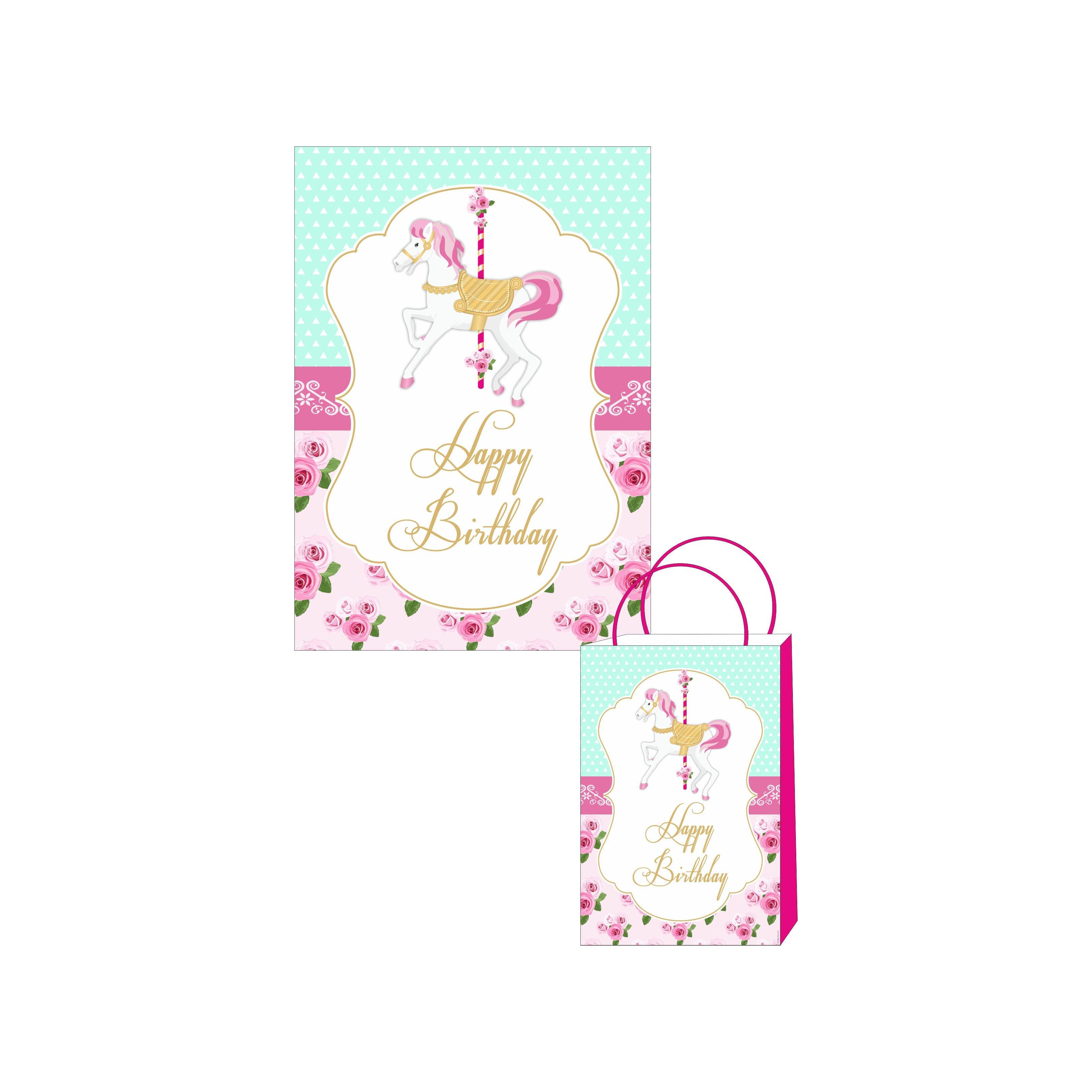 Carousel Theme Khoi Bag / Pinata ALL PARTY SUPPLIES Pretty UR Party