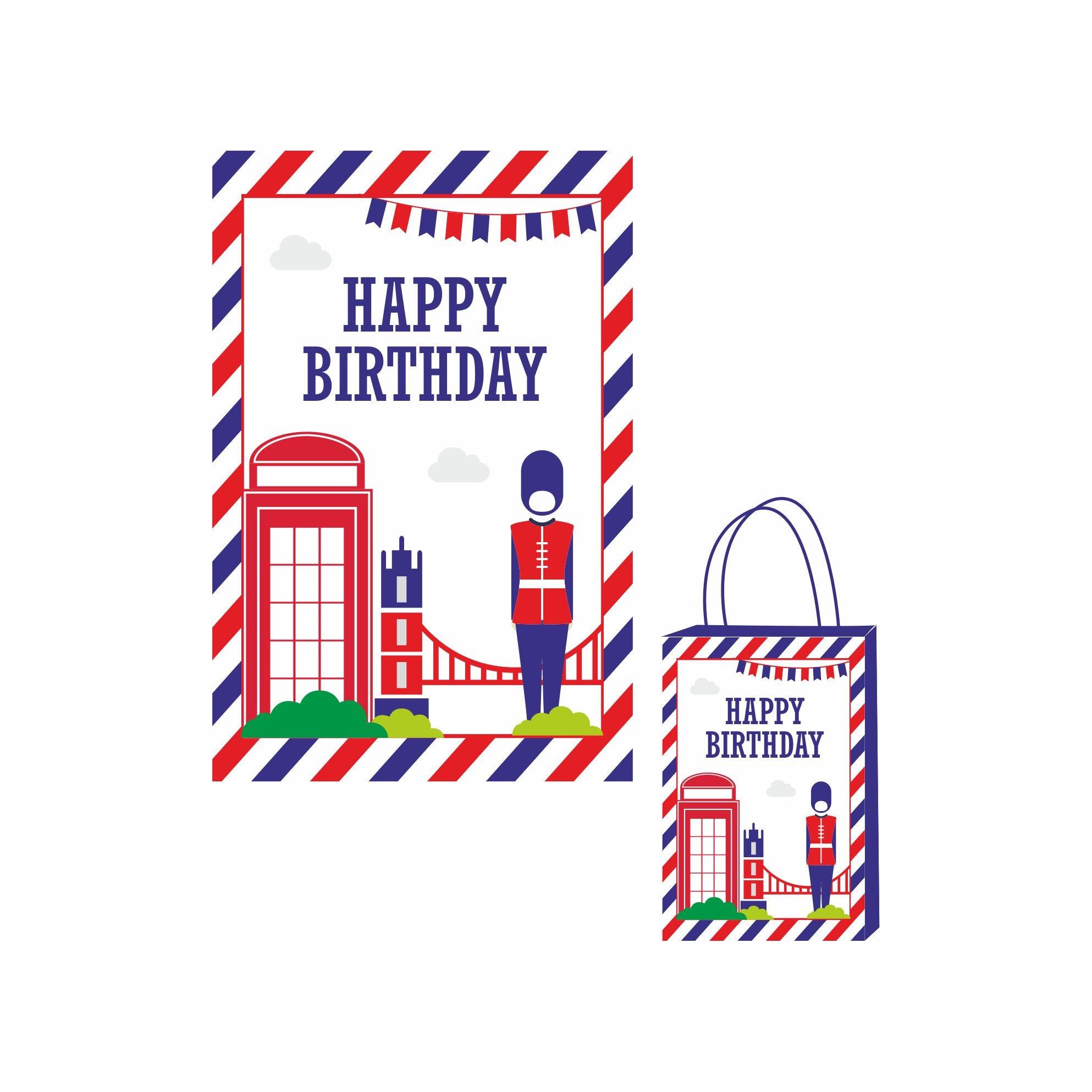 London Theme Khoi Bag ALL PARTY SUPPLIES Pretty UR Party