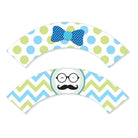 Little Man Theme Cupcake Wrappers THEME PARTIES Pretty UR Party