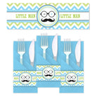 Little Man Theme Napkin Rings THEME PARTIES Pretty UR Party