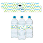 Little Man Theme Bottle Labels THEME PARTIES Pretty UR Party