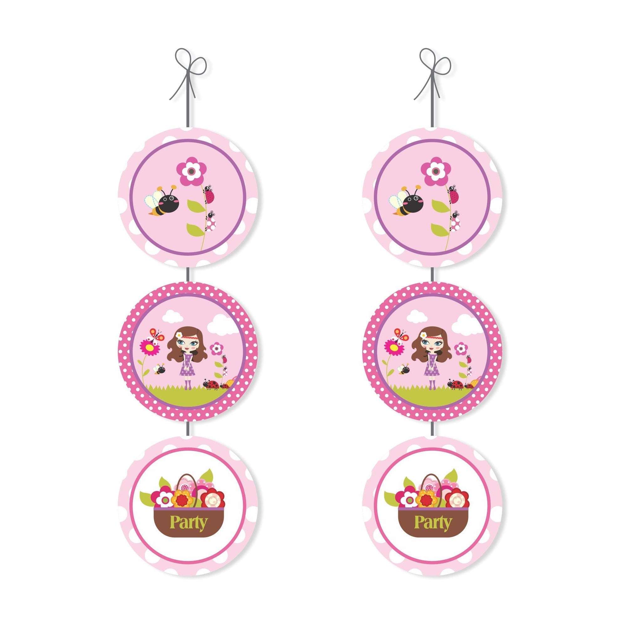 Little Miss Daisy Danglers THEME PARTIES Pretty UR Party