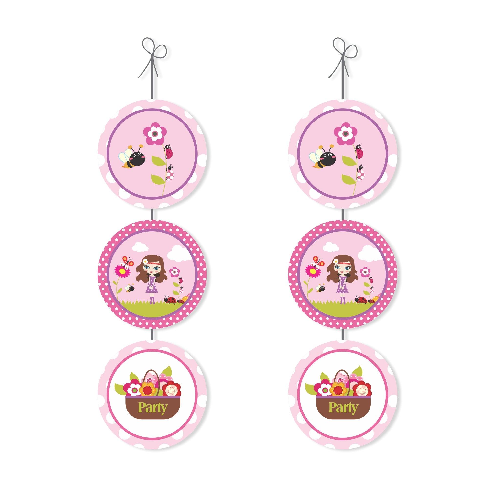 Little Miss Daisy Danglers THEME PARTIES Pretty UR Party