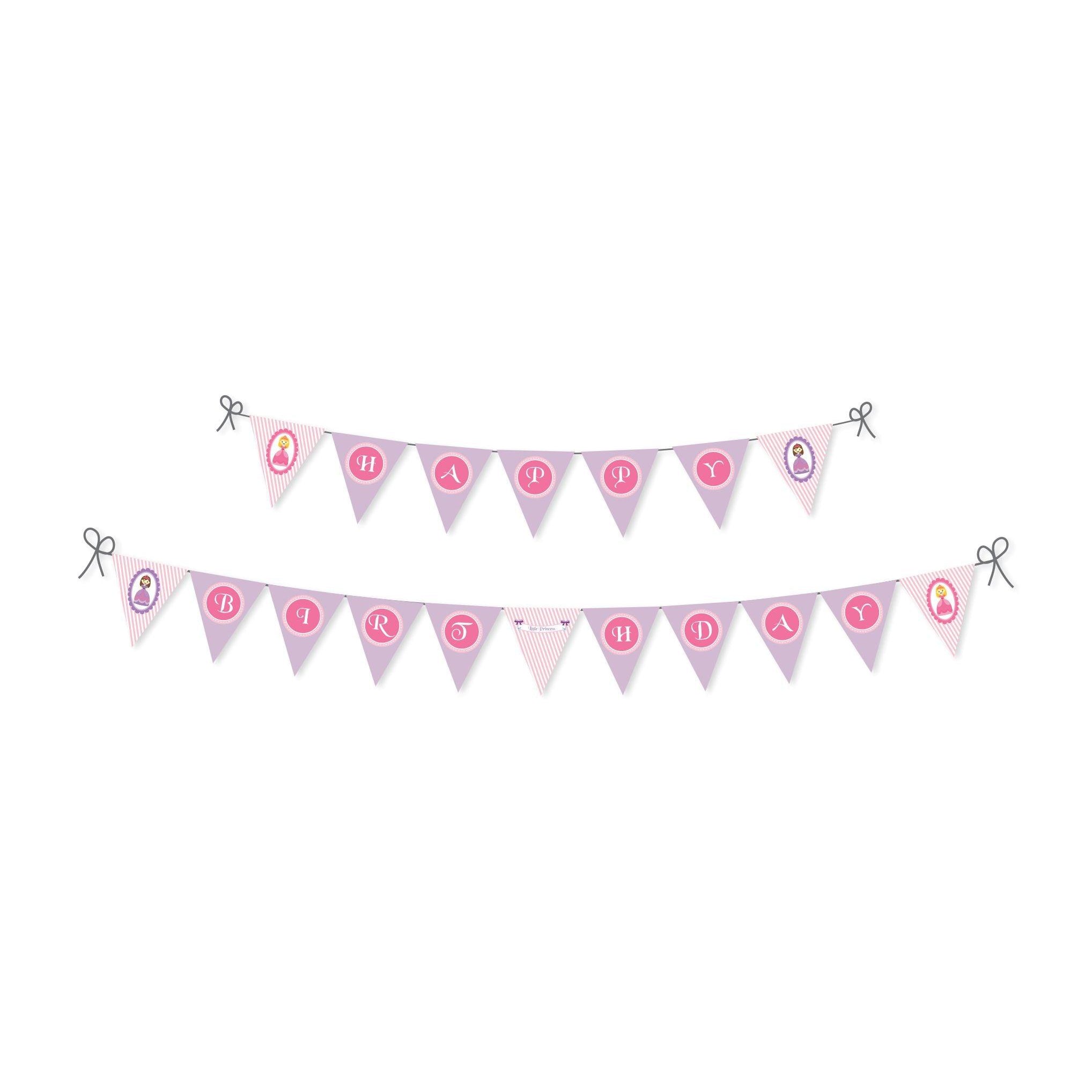 Little Princess Bunting THEME PARTIES Pretty UR Party