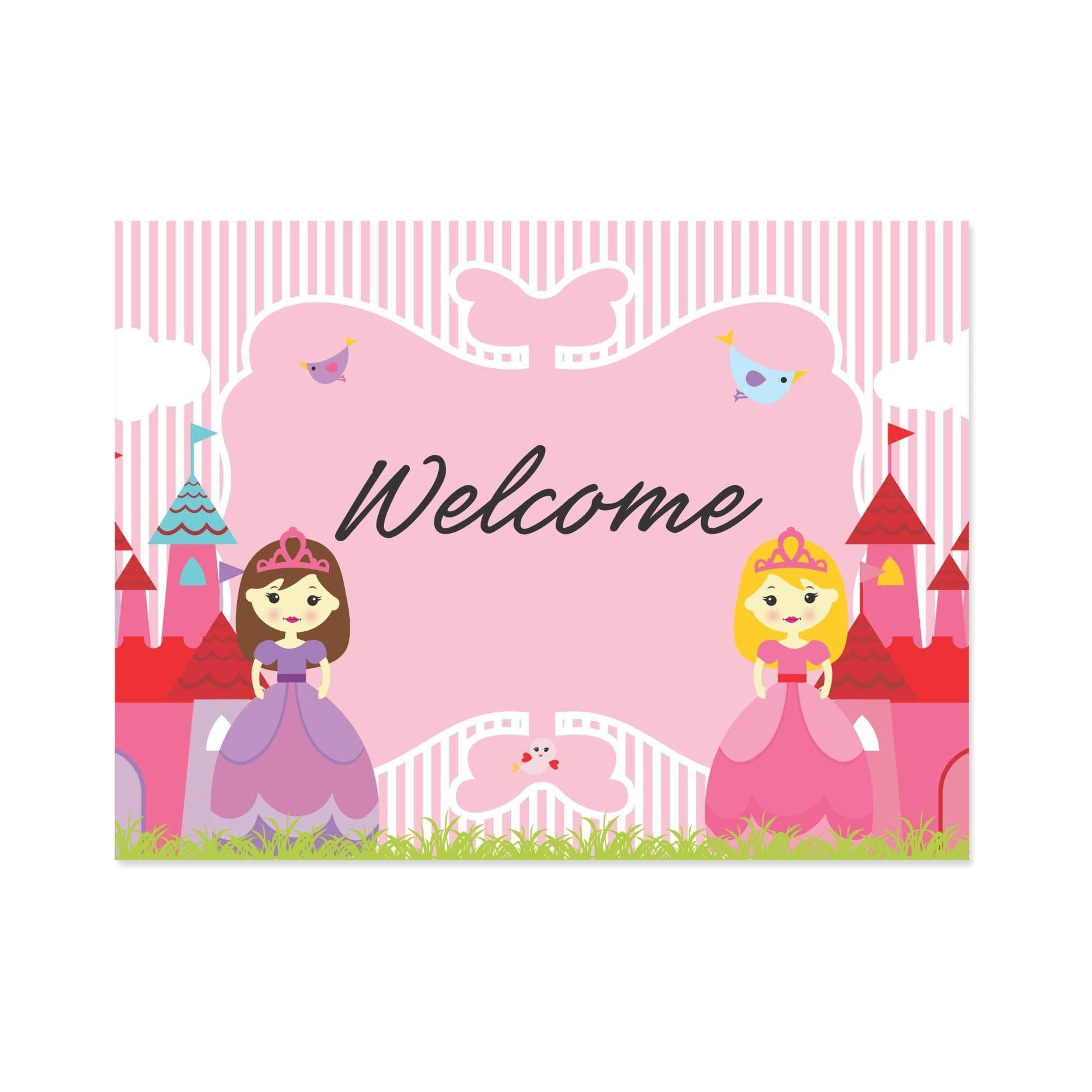 Little Princess Entrance Banner / Door Sign THEME PARTIES Pretty UR Party