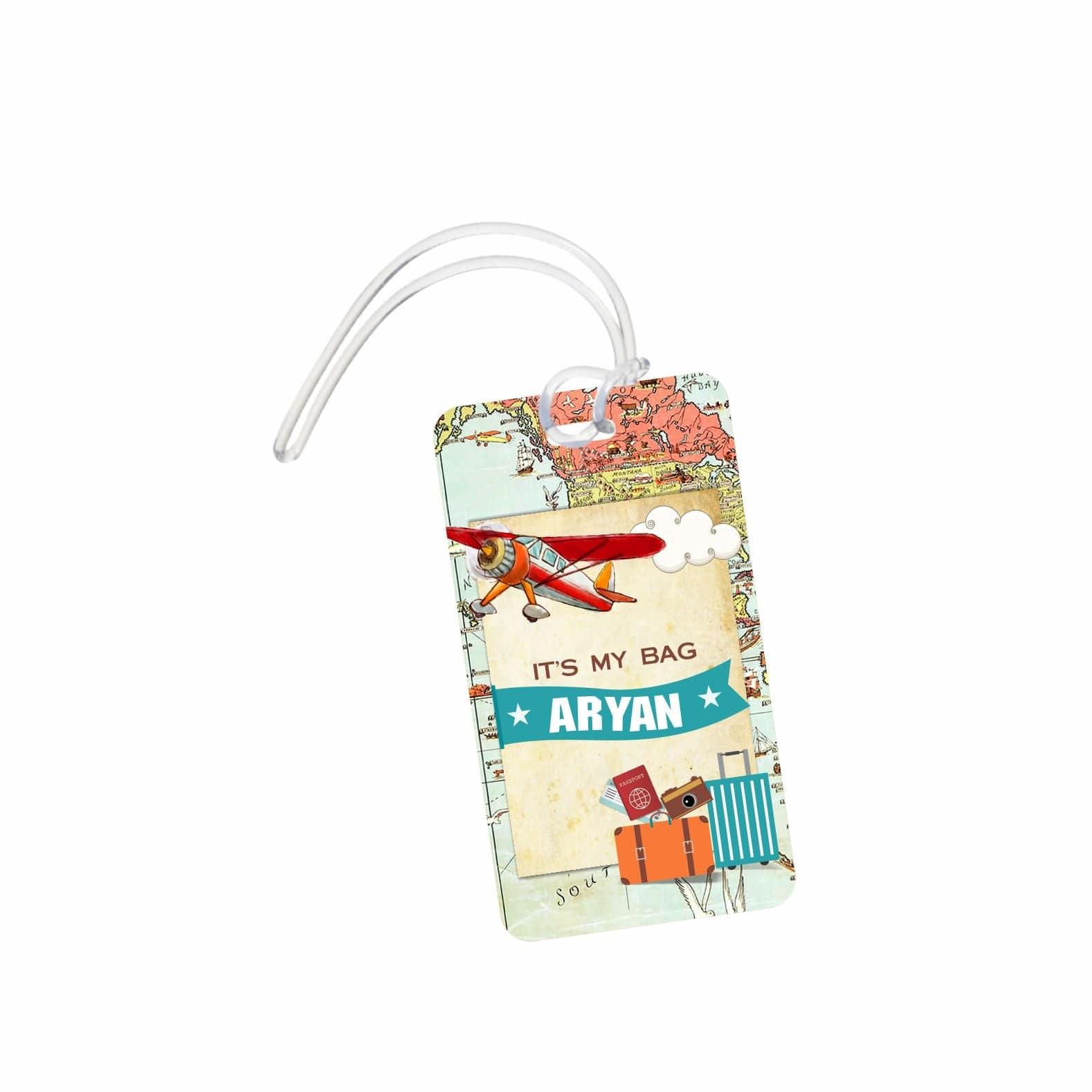 Travel Luggage Tag PERSONALISED Pretty UR Party