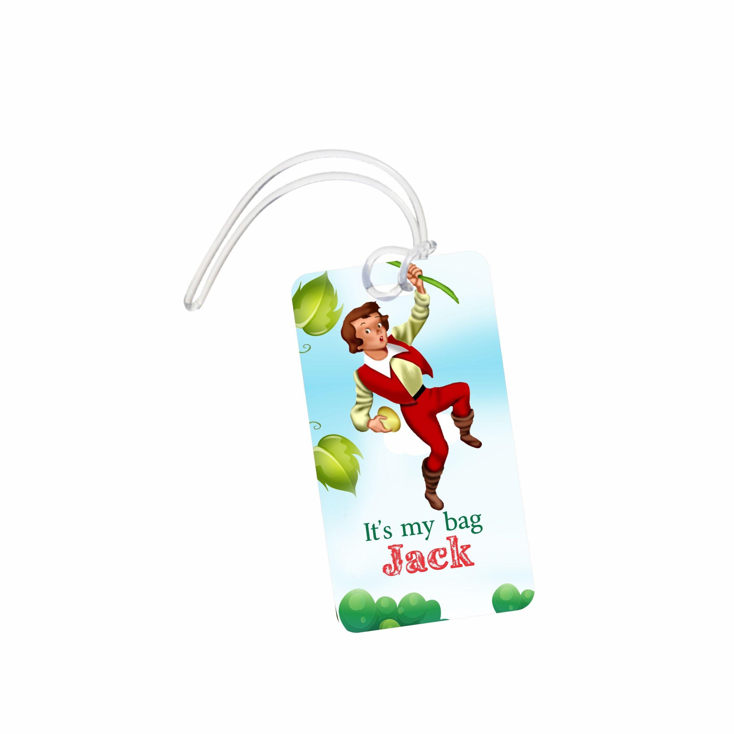 Jack & The Beanstalk Luggage Tag PERSONALISED Pretty UR Party