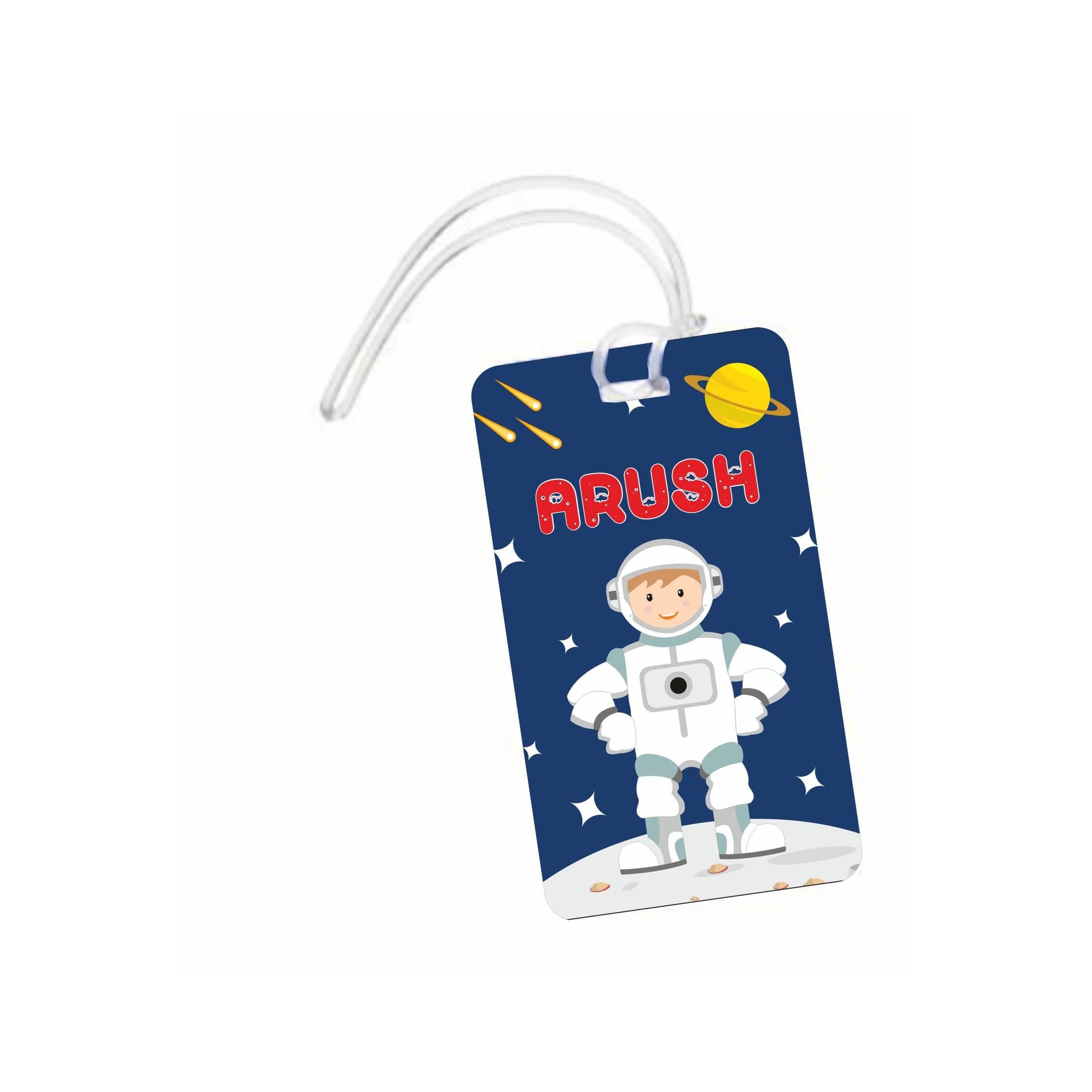 Space Luggage Tag PERSONALISED Pretty UR Party