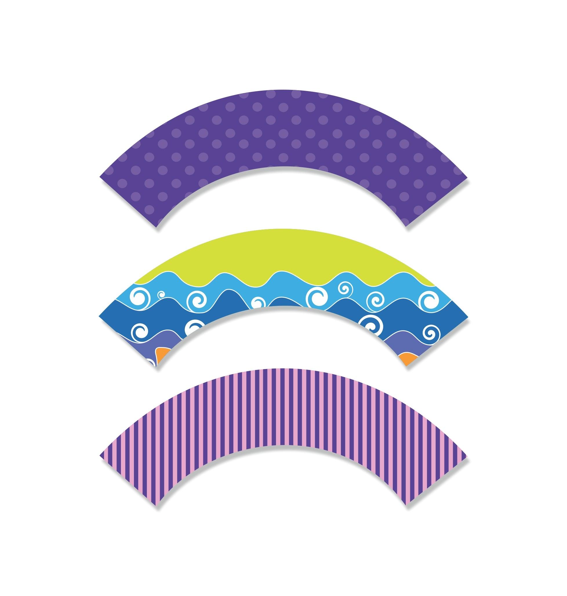 Mermaid Cupcake Wrappers THEME PARTIES Pretty UR Party