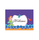 Mermaid Entrance Banner / Door Sign THEME PARTIES Pretty UR Party
