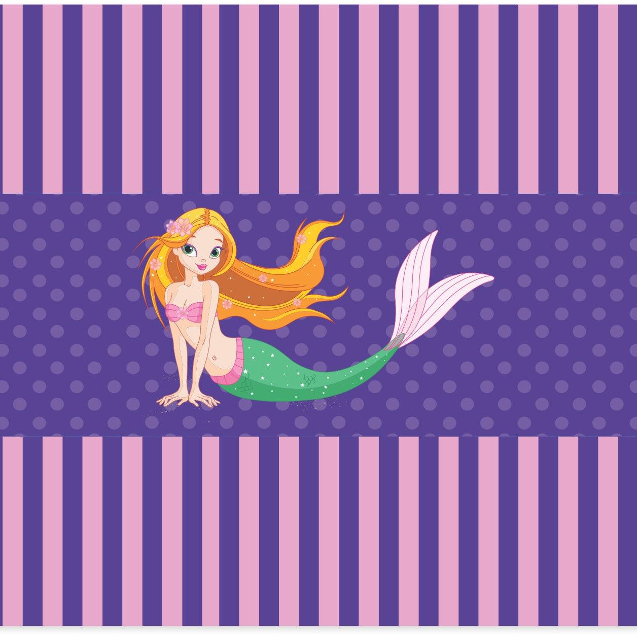 Mermaid  Chocolate Wrappers THEME PARTIES Pretty UR Party