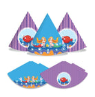 Mermaid Hats - Pack of 10 THEME PARTIES Pretty UR Party
